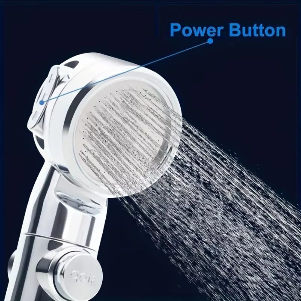 Portable USB Rechargeable Shower Pump with Adjustable Water Flow Cordless Camping Shower Head