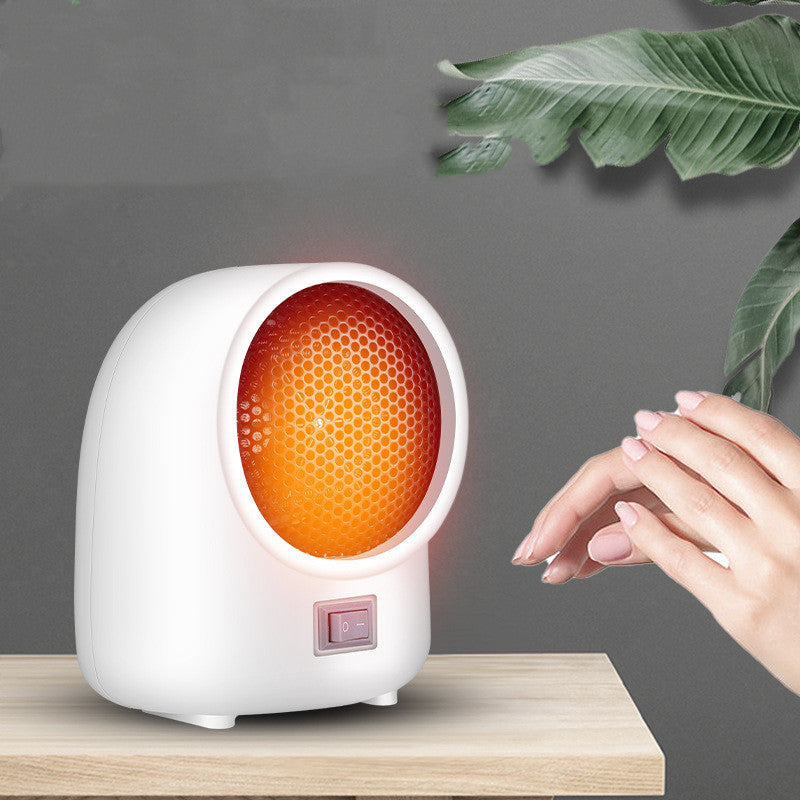 Compact Mini Heater for Home 350W to 400W ABS PPS Portable Personal Space Heater White Pink Brown