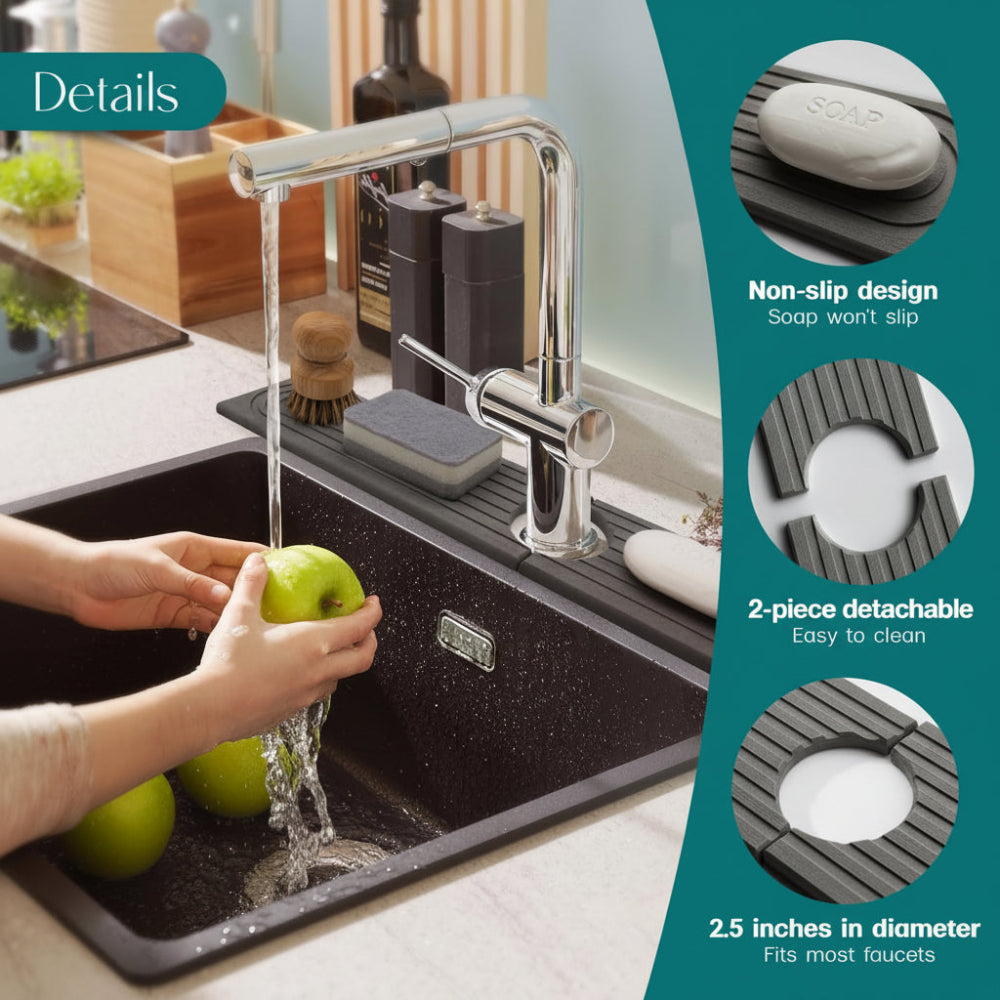 Diatomite Stone Sink Mat