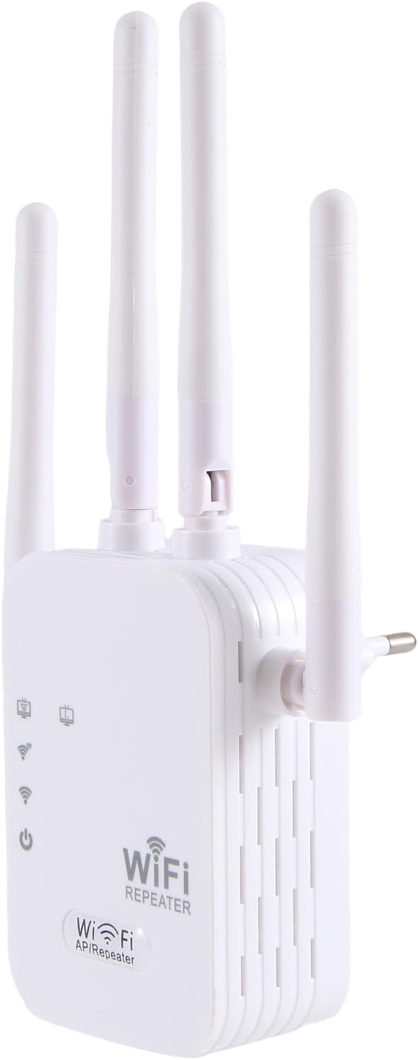 Dual-Band WiFi Extender with 1200 Mbps Speed for Indoor and Outdoor Home Coverage