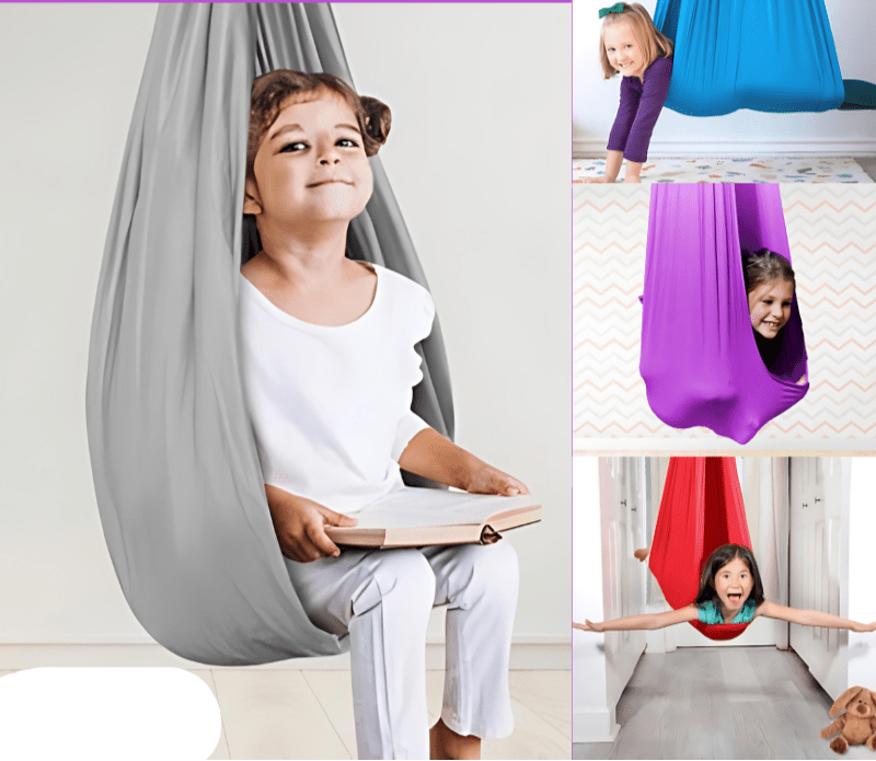 Calm Soothing Sensory Swing for Children - Indoor & Outdoor Therapy Swing