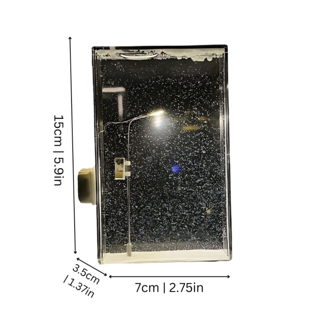 Snowfall Lamp - Magical LED Ambient Mood Lighting, Decorative Winter Night Light