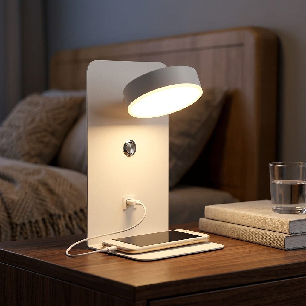 Niki BrightSpot Lamp - White lifestyle