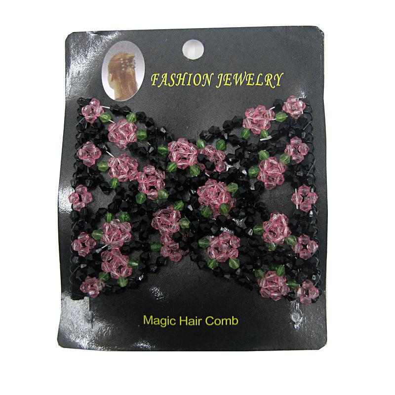 Magic Stretch Hair Comb Clip for Secure, Tension-Free Hairstyling All Day Long Wear