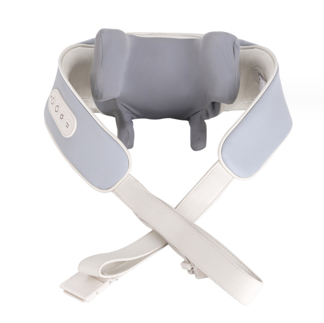 6-Head Neck and Shoulder Massager with Adjustable Heat, Cordless Design and Washable Cover