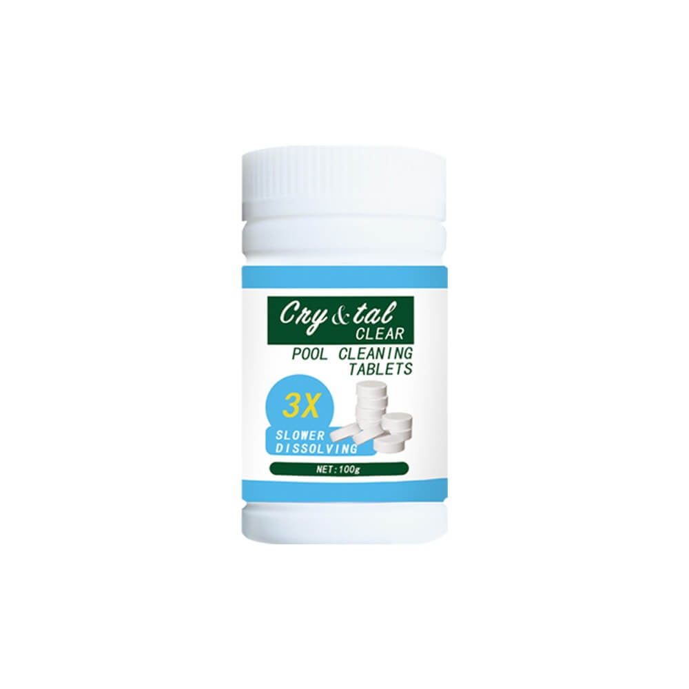 Pool Cleaning Tablets - Chlorine Floater Tablets for Clear, Algae-Free Swimming Pools & Hot Tubs