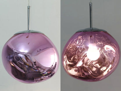 Modern LED Pendant Light in Metal and PVC, Minimalist Ceiling Light for Kitchens and Dining Rooms