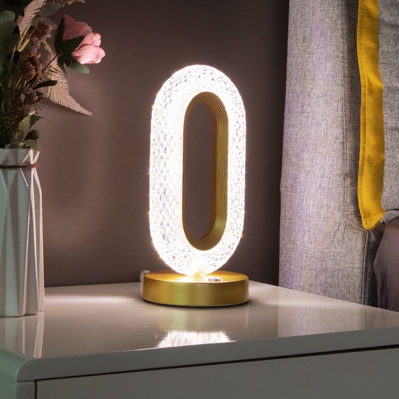 Three Colour LED Ambient Lamp with Warm, Neutral and Cool Light Modes for Bedrooms and Lounges