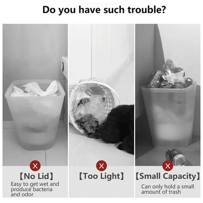 15L Odour-Sealing Trash Can