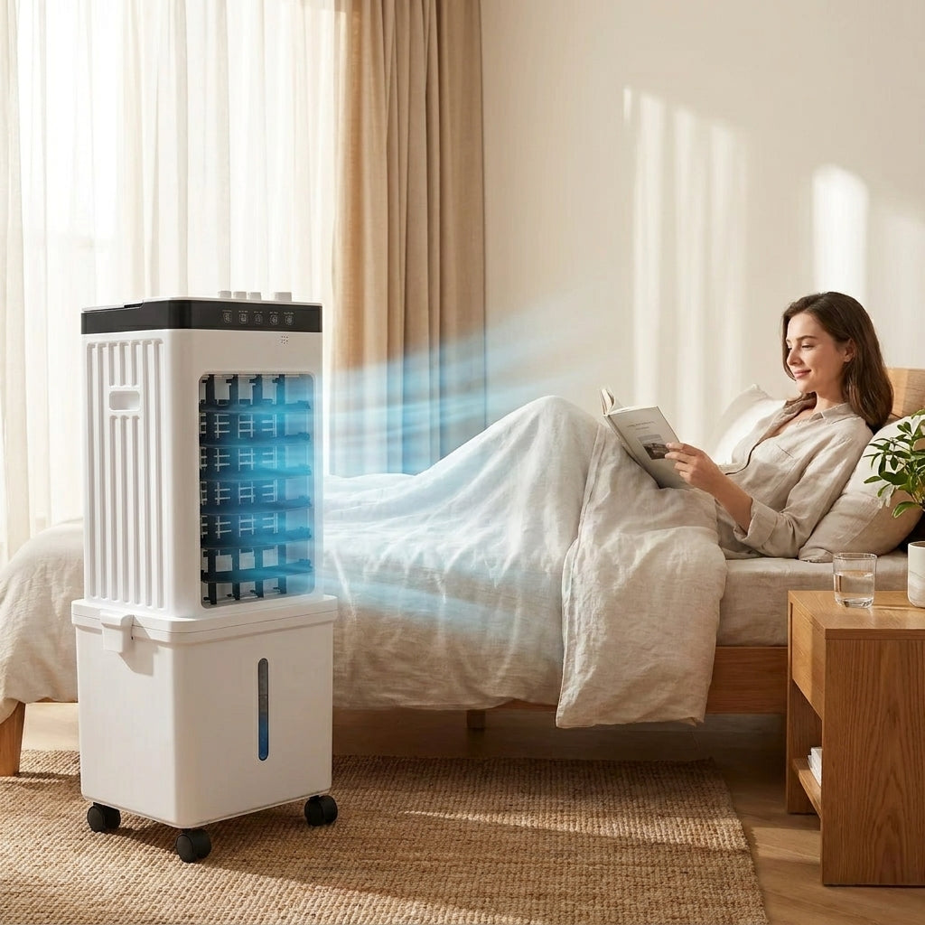 Portable Air Conditioner 9000 BTU with Fan Mode, Remote Control, Window Kit and Quiet Operation
