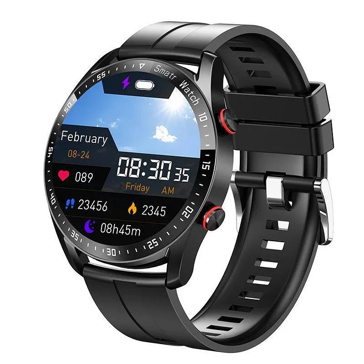 Health Tracking Smartwatch with 1.45 Inch Display, Bluetooth Calling, NFC and Heart Rate Monitoring