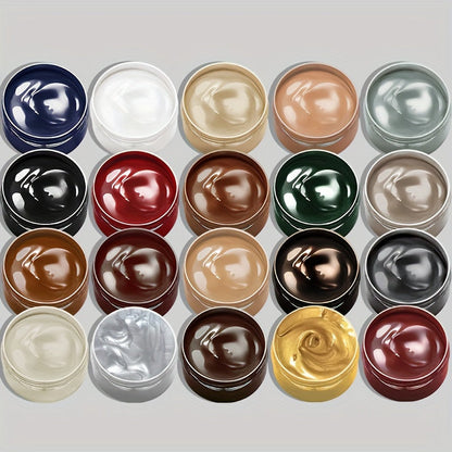 Leather Repair Paint for Bags, Sofas, Shoes and Upholstery, Colour Restoration Kit with Applicator