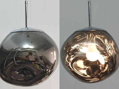 Modern LED Pendant Light in Metal and PVC, Minimalist Ceiling Light for Kitchens and Dining Rooms