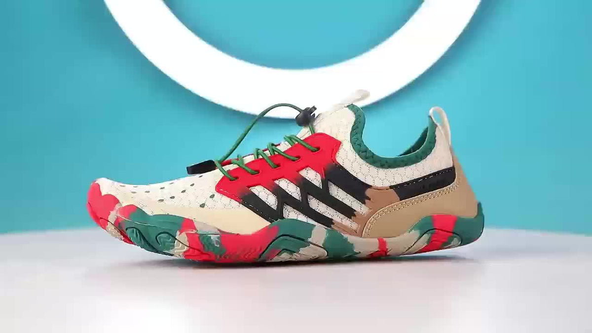 Quick Dry Water Shoes with Grippy Rubber Sole and Breathable Upper for Beach, River and Hiking