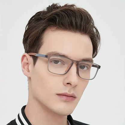 Ultra Light Anti Blue Light Progressive Reading Glasses, 17 g Frame with Scratch Resistant Lenses