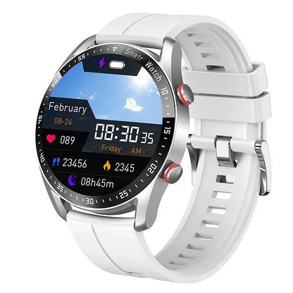 Health Tracking Smartwatch with 1.45 Inch Display, Bluetooth Calling, NFC and Heart Rate Monitoring