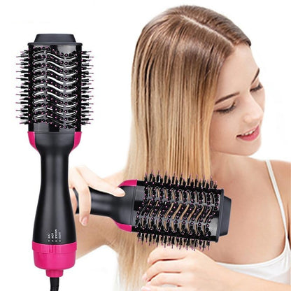 Multi-Function Hot Air Brush and Styler with Ionic Technology and Overheat Protection