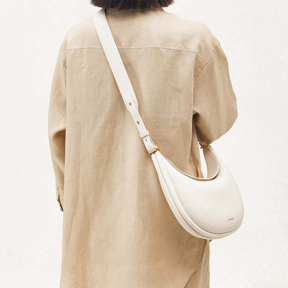 Full Grain Leather Daily Bag with Microfibre Lining, Adjustable Strap and Four Way Carry Options