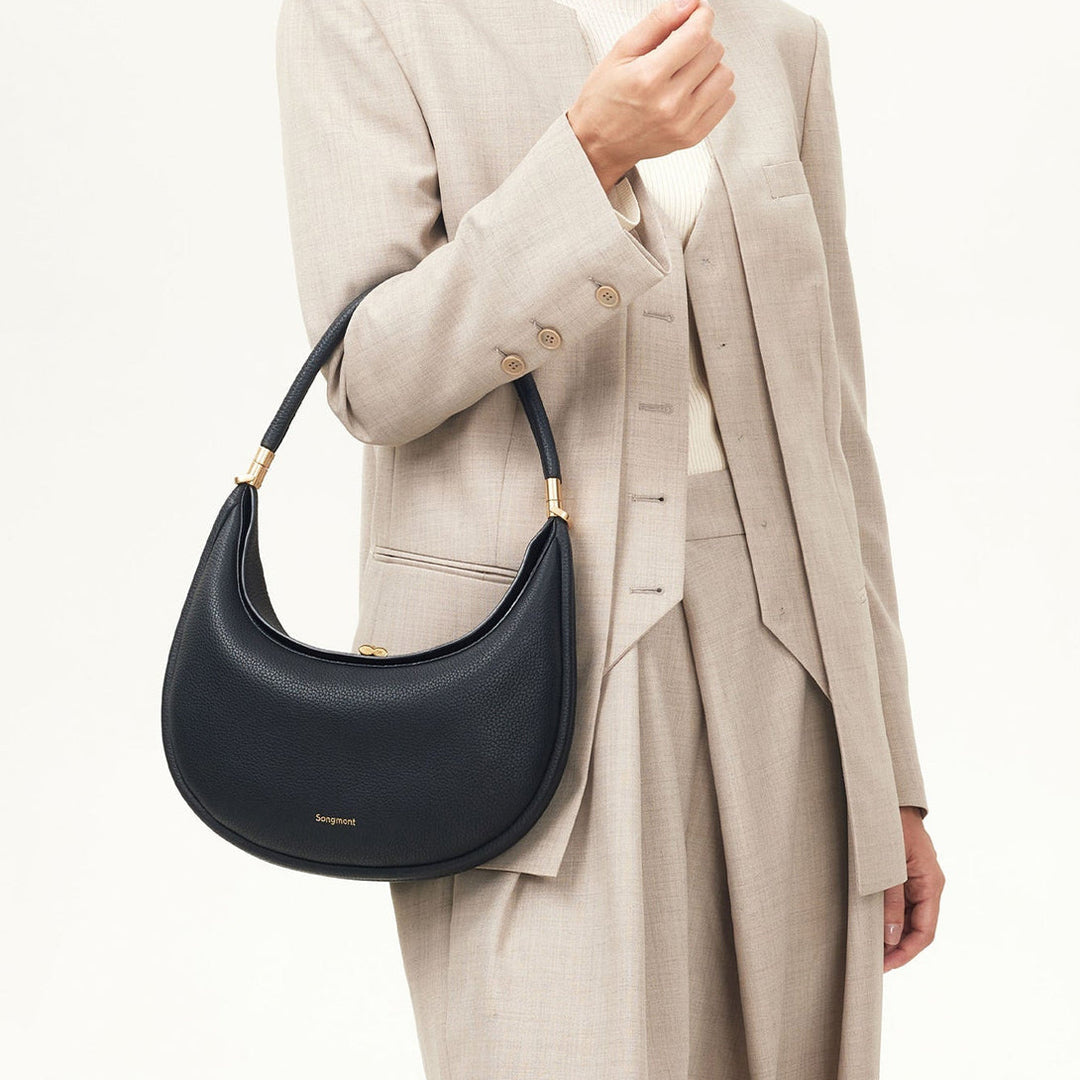 Full Grain Leather Daily Bag with Microfibre Lining, Adjustable Strap and Four Way Carry Options