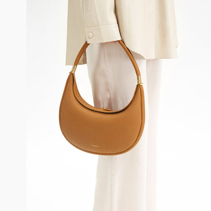 Full Grain Leather Daily Bag with Microfibre Lining, Adjustable Strap and Four Way Carry Options