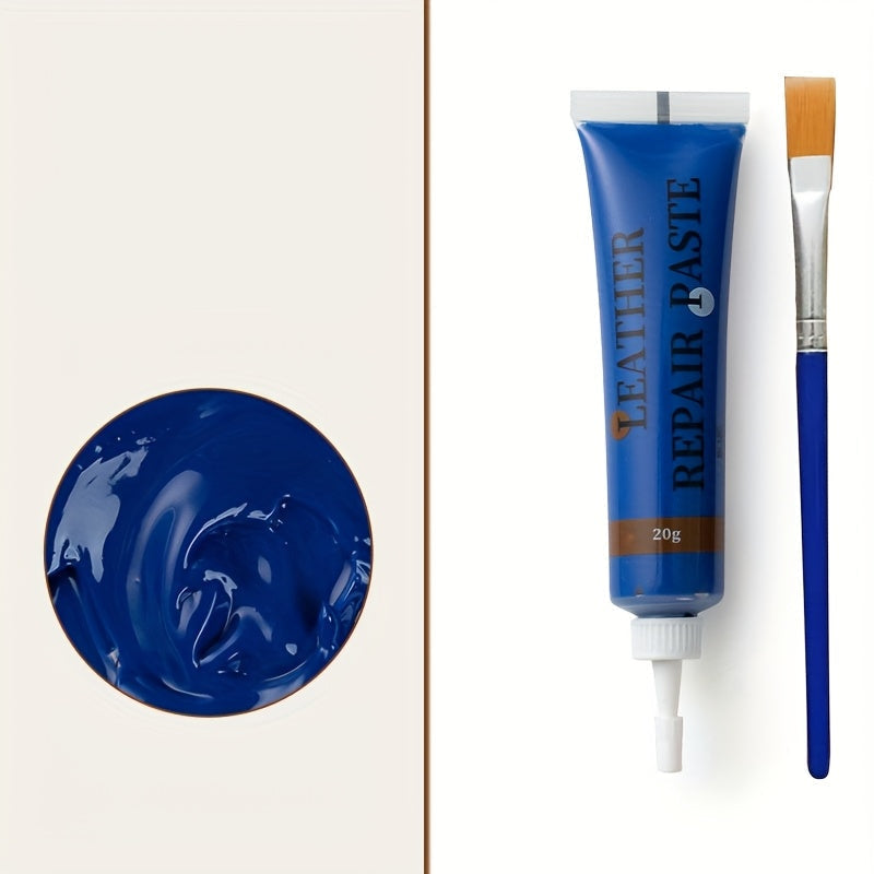 Leather Repair Kit for Furniture, Car Seats and Upholstery, DIY Colour Restoration Set for Scuffs