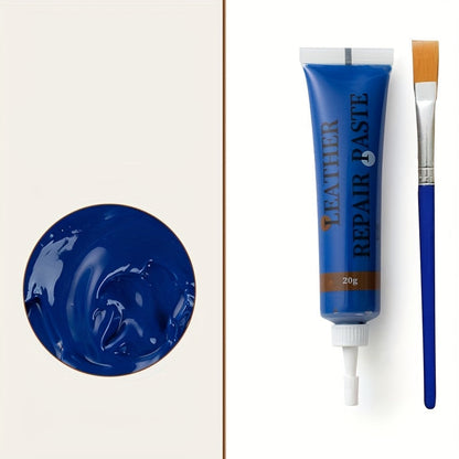 Leather Repair Kit for Furniture, Car Seats and Upholstery, DIY Colour Restoration Set for Scuffs