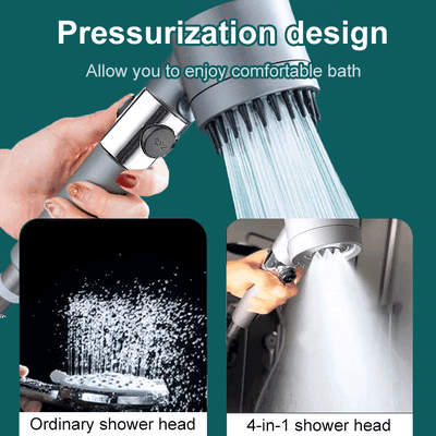 FLOWMAXX High Pressure Shower Head with 9-Stage Water Filtration Purifying System