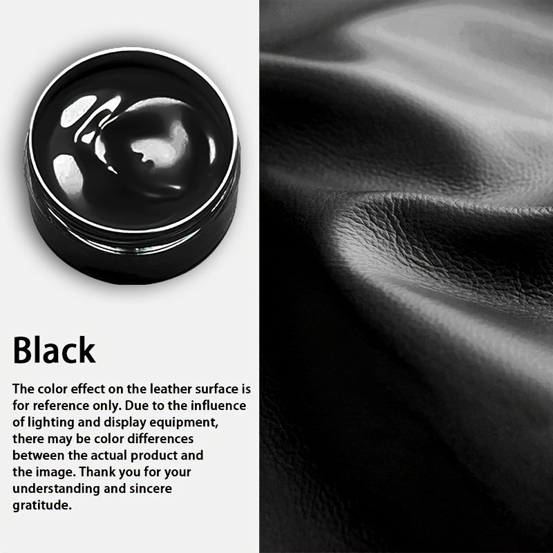 Leather Repair Paint for Bags, Sofas, Shoes and Upholstery, Colour Restoration Kit with Applicator