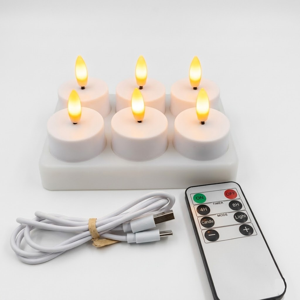 Flameless LED Candle Set