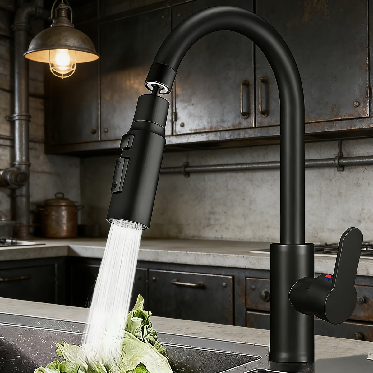 Kitchen Mixer Tap with 360 Degree Swivel Spout, Corrosion Resistant Sink Tap for Everyday Kitchens