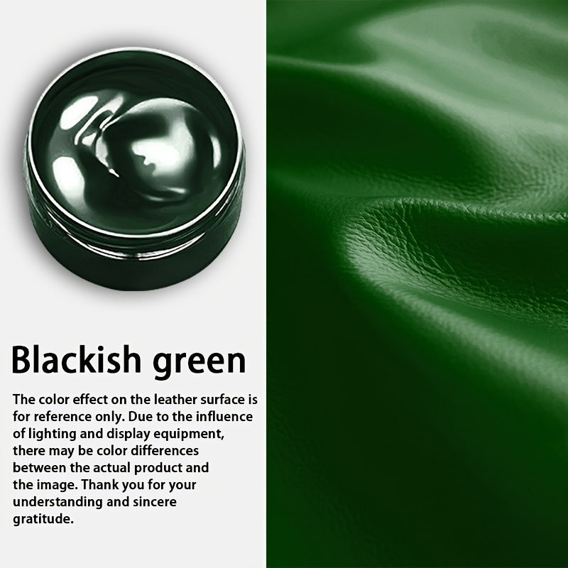 Leather Repair Paint for Bags, Sofas, Shoes and Upholstery, Colour Restoration Kit with Applicator