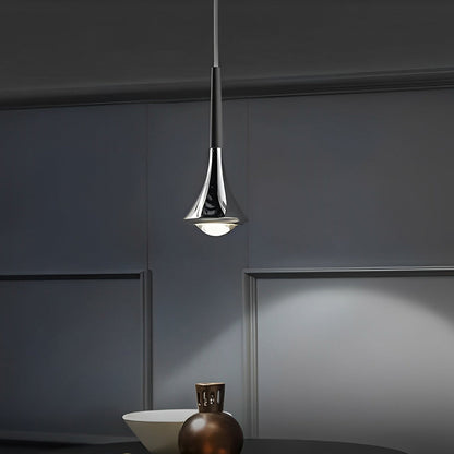 Water Drop LED Nordic Pendant Light with Metal Frame for Stairs and Kitchen Nooks