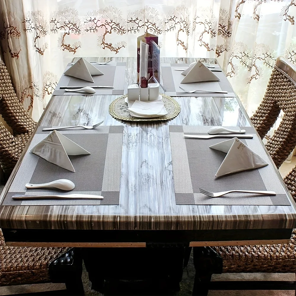Heat-Resistant PVC Placemats