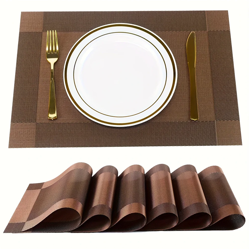 Heat-Resistant PVC Placemats