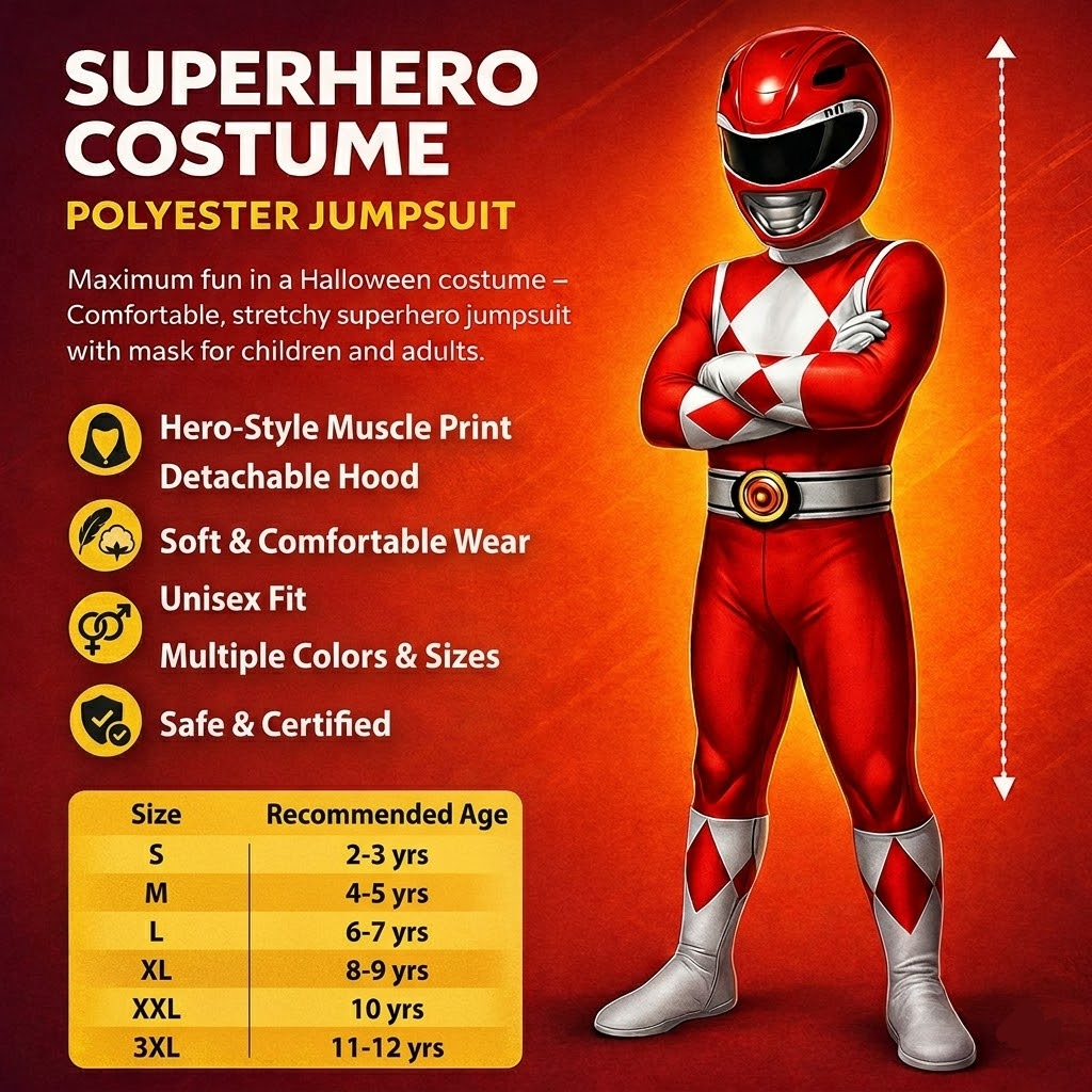 Kids Superhero Costume