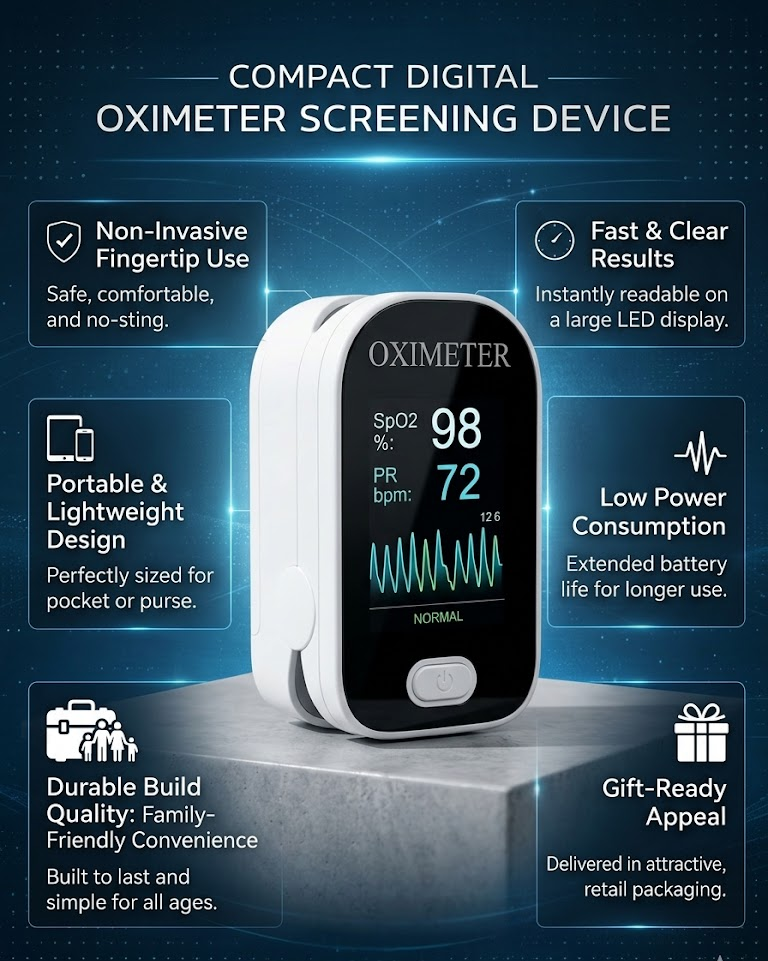 Digital Oximeter Monitor