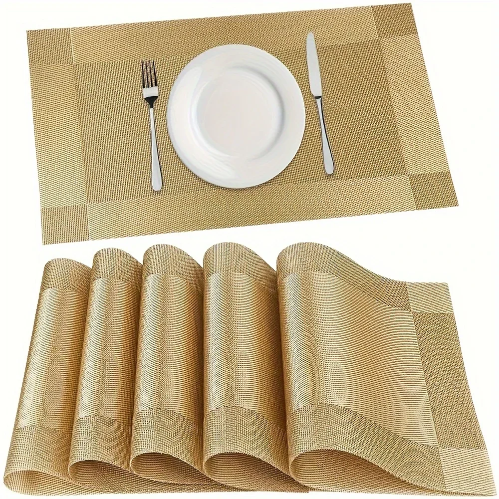 Heat-Resistant PVC Placemats
