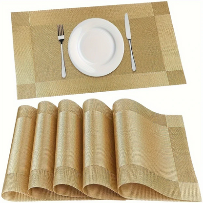 Heat-Resistant PVC Placemats
