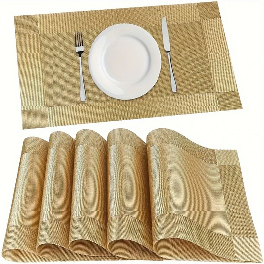 Heat-Resistant PVC Placemats