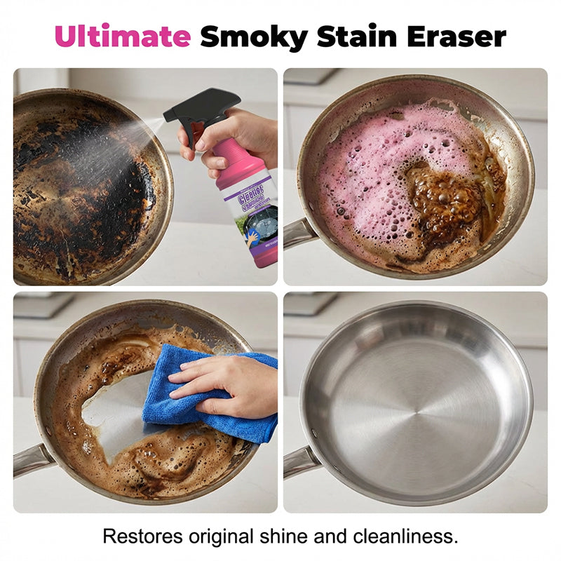 BBQ Grill Degreaser Spray for Baked-On Grease and Dirt, 120ml Spray Bottle, Fast-Acting