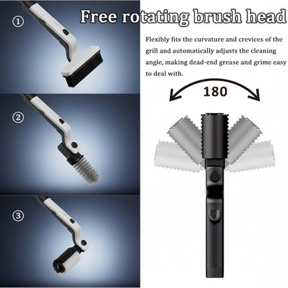 Electric Rechargeable Grill Brush