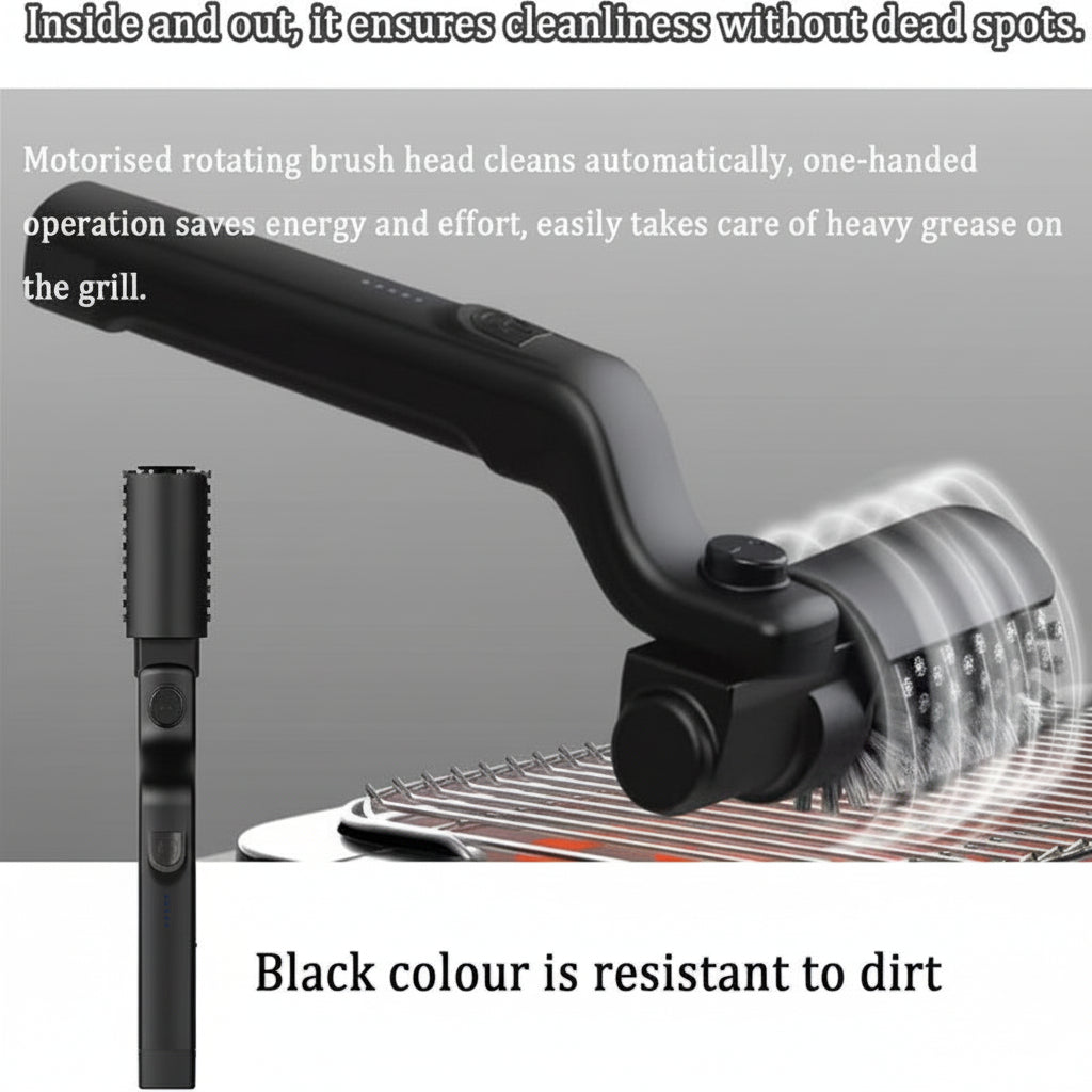 Electric Rechargeable Grill Brush