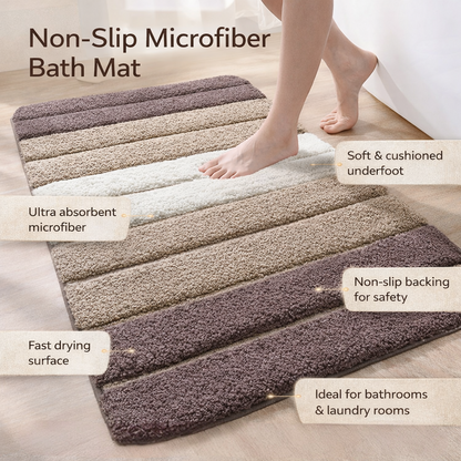 Microfiber Non-Slip Bath Mat
