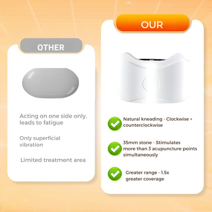 Heated Belly Massager with Vibration Cordless Rechargeable Abdominal Massage Device for Relaxation