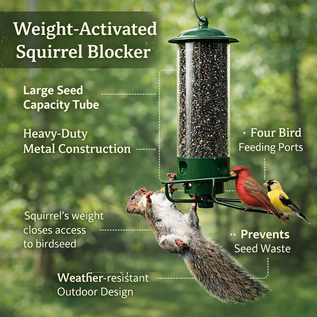 Squirrel Proof Bird Feeder