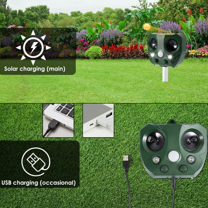 Solar Ultrasonic Bird Repeller
