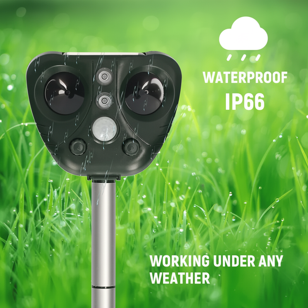 Solar Ultrasonic Bird Repeller