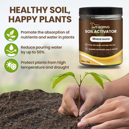 Potassium Mineral Soil Improvement Powder for Root-Zone Care in Beds and Containers