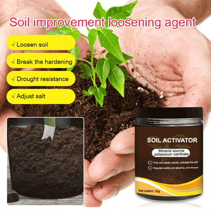 Potassium Mineral Soil Improvement Powder for Root-Zone Care in Beds and Containers