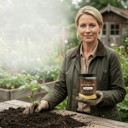 Potassium Mineral Soil Improvement Powder for Root-Zone Care in Beds and Containers